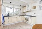 Hoek keuken gedemonteerd 3.00 x 2.10, Huis en Inrichting, Ophalen, Gebruikt, Hoekkeuken, Crème