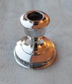 Kandelaar Zilver bloemenrand, Verzenden, Zilver