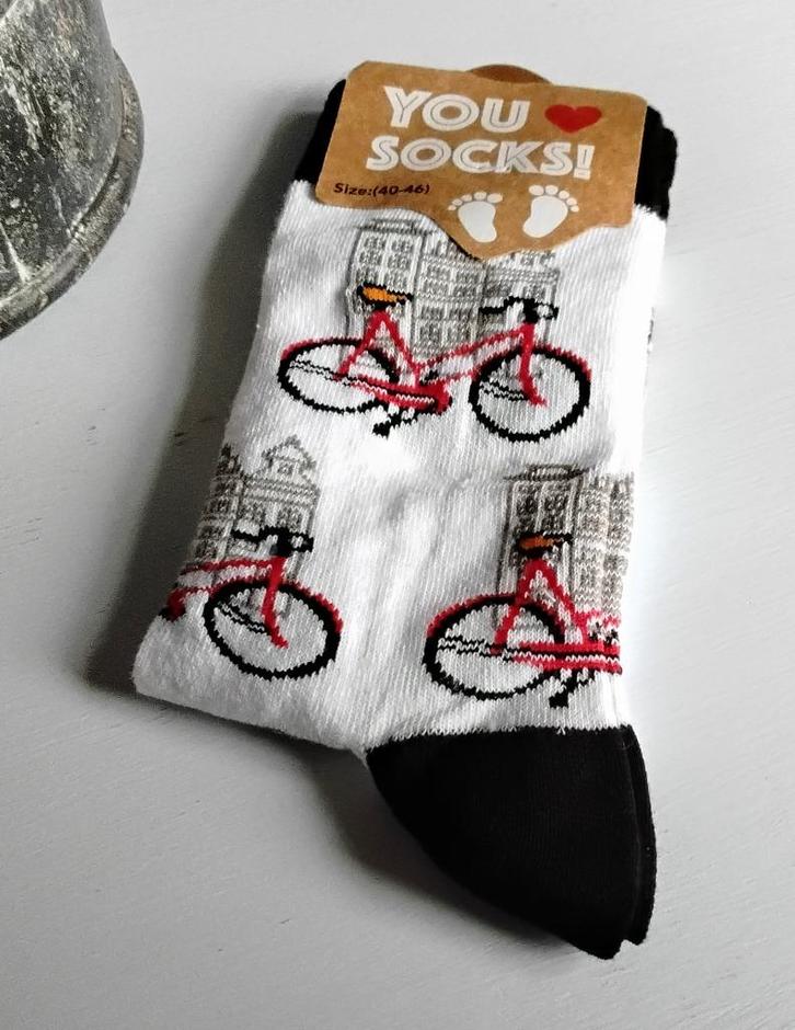 Sokken amsterdam fietsen - voor mannen en vrouwen - nieuw, Kleding | Heren, Sokken en Kousen, Nieuw, Ophalen of Verzenden