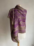 etro sjaal groen paars beige pauw, Kleding | Dames, Mutsen, Sjaals en Handschoenen, Etro, Maat 46/48 (XL) of groter, Ophalen of Verzenden