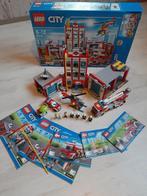 Lego City Brandweerkazerne 60110, Ophalen of Verzenden, Zo goed als nieuw, Complete set, Lego