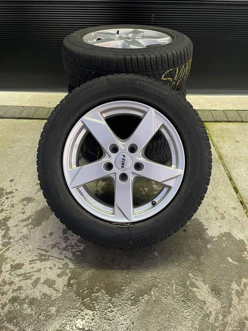 Volkswagen Sharan winterset 16inch, Auto-onderdelen, Banden en Velgen, Banden en Velgen, Winterbanden, 16 inch, 205 mm, Personenwagen