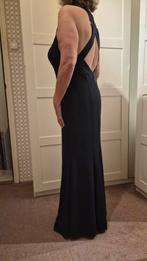 Elegante donkerblauwe trouwjurk / avondjurk, Kleding | Dames, Ophalen, Galajurk, Blauw, Maat 42/44 (L)