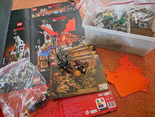 LEGO 21348 - Dungeons and Dragons: Red Dragon's Tale, Kinderen en Baby's, Speelgoed | Duplo en Lego, Gebruikt, Lego, Complete set