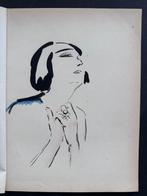 Kees van Dongen pochoir Priere, Ophalen of Verzenden