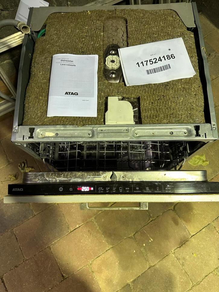 ATAG Vaatwasser - Gebruikt, Witgoed en Apparatuur, Vaatwasmachines, Gebruikt, Vrijstaand, 85 tot 90 cm, 60 cm of meer, 10 tot 14 liter
