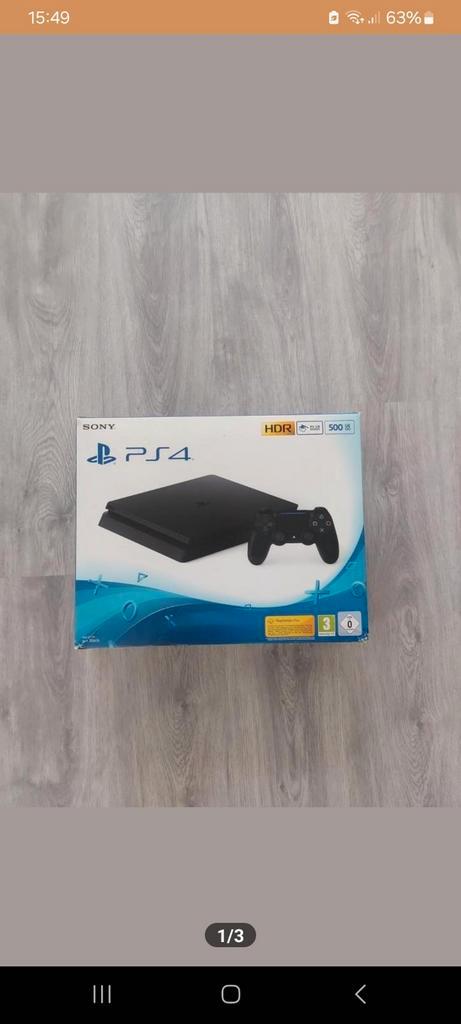 Ps4 slim met doos en eventueel games, Spelcomputers en Games, Games | Sony PlayStation 4, Zo goed als nieuw, Role Playing Game (Rpg)