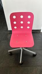 IKEA Jules bureaustoel roze, Huis en Inrichting, Bureaustoelen, Ophalen of Verzenden, Roze, Zo goed als nieuw