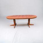 Vintage eettafel - VV Møbler - verlengbaar - Deens - teak, Ophalen, Zo goed als nieuw, Vijf personen of meer, 100 tot 150 cm