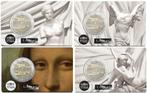 Frankrijk 2025 - Louvre - in coincards - serie of los, Ophalen of Verzenden, Frankrijk, 2 euro, Setje