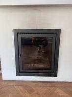 Inbouw Flam kachel 650 bij 730, Huis en Inrichting, Haarden, Ophalen, Zo goed als nieuw, Inbouwhaard, Houthaard