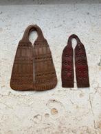 Etnografica 2 oude amuletten Sidama Ethiopie, Antiek en Kunst, Ophalen of Verzenden