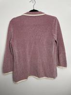 Circolo 1901 gebreid vest rood met wit maat S, Info@sgl-srl.it, Ophalen of Verzenden, Zo goed als nieuw, Maat 36 (S)