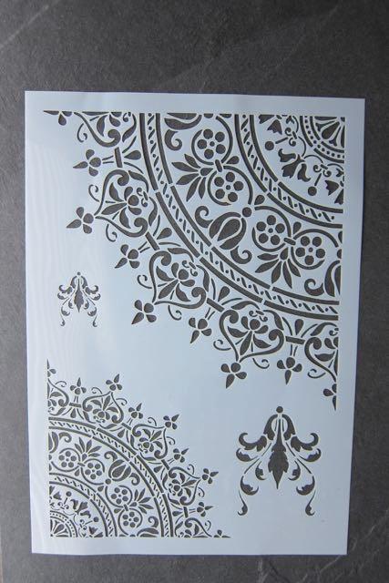 Marokkaanse mandala sjabloon stencil plastic a4, Hobby en Vrije tijd, Schilderen, Nieuw, Overige typen, Ophalen of Verzenden