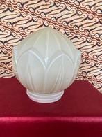 ART DECO THABUR GLAZEN PLAFONNIÈRE., Huis en Inrichting, Ophalen of Verzenden, Gebruikt, Glas