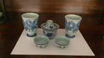 Chinees porselein.blauw+groen, zie omschrijving,, Antiek en Kunst, Ophalen of Verzenden