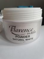 Acryl poeder * 120 gr * Florence * naturel wit, Sieraden, Tassen en Uiterlijk, Wit, Nieuw, Ophalen of Verzenden, Handen en Nagels
