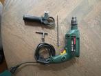 Bosch boormachine, Doe-het-zelf en Verbouw, Gereedschap | Boormachines, Boormachine, Gebruikt, Ophalen of Verzenden, Klopboormechanisme