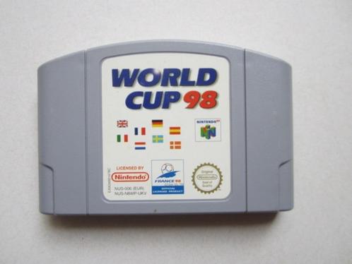 World Cup Soccer N64 Nintendo 64, Spelcomputers en Games, Games | Nintendo 64, Sport, 3 spelers of meer, Vanaf 3 jaar, Ophalen of Verzenden