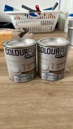 Woodpaint warm beige/terra pink, Doe-het-zelf en Verbouw, Overige kleuren, Nieuw, Ophalen of Verzenden, Verf