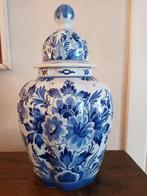Dekselvaas/Plooivaas Porceleyne Fles - Royal Delft, nr. 3021, Ophalen of Verzenden