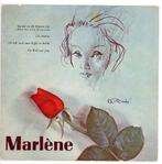 Foto-hoesje- van Marlene Dietrich uit 1962, Cd's en Dvd's, Vinyl Singles, Ophalen of Verzenden, Gebruikt, Pop