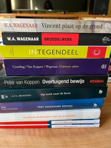 Strafrecht, Rechtspsychologie en forensische bewijsvoering beschikbaar voor biedingen