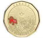 Canada - 1 Dollar 2021 - Colored 125th Ann. of the Klondike, Postzegels en Munten, Munten | Amerika, Losse munt, Verzenden, Noord-Amerika