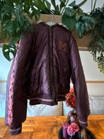 Moodstreet jas Burgundy / teddy giraffe print maat 134 140, Kinderen en Baby's, Kinderkleding | Maat 134, Ophalen of Verzenden