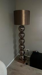 Bronzen bollen vloerlamp, 150 tot 200 cm, Zo goed als nieuw, Ophalen