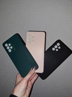 Telefoonhoesjes (3x) groen, roze, zwart Samsung Galaxy A53, Nieuw, Ophalen of Verzenden