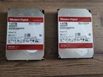 2x Western Digital HDD 14TB, Computers en Software, Harde schijven, Intern, Gebruikt, WD RED, Ophalen of Verzenden