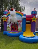 Splinternieuw springkussen te huur met evt plonsbad, Ophalen of Verzenden, Zo goed als nieuw, Overige