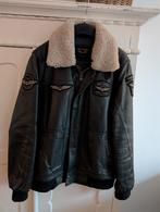 Pall Mall Leren jas - Hudson - Maat M - PME - Piloten Jas, Kleding | Heren, Jassen | Winter, Ophalen, Zo goed als nieuw, Maat 52/54 (L)