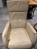 Lederen relax fauteuil /  relax stoel, Ophalen, Gebruikt, Leer, 75 tot 100 cm