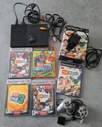 PlayStation 2 met EyeToy en games, Spelcomputers en Games, Spelcomputers | Sony PlayStation 2, Ophalen, Gebruikt, Met games, Met 2 controllers