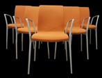 6x AKABA Gorka aluminium eetkamerstoelen, design Jorge Pensi, Vijf, Zes of meer stoelen, Ophalen of Verzenden