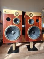 JBL century gold “Limited Edition” High end luidsprekers, Front, Rear of Stereo speakers, Zo goed als nieuw, JBL, 120 watt of meer