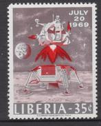 Liberia maanlanding LEM 20 juli 1969, Dier of Natuur, Verzenden, Postfris