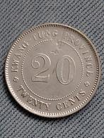 China, Kwangtung Provincie 20 Cent 1922 (Yr11) - Zilver, Verzenden, Oost-Azië, Losse munt, Zilver