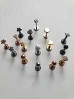 Piercing rings /lip rings/earrings/nose rings., Nieuw, Staal, Ophalen of Verzenden