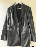 Marc Aurel blazer / colbert leatherlook maat 42 zwart, Marc Aurel, Verzenden, Zwart, Maat 42/44 (L)