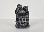 Beeld Inuit koppel, A Wolf Original, Canada, 20e eeuw, Antiek en Kunst, Kunst | Beelden en Houtsnijwerken, Ophalen of Verzenden