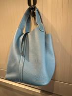Picotin Hermes, Sieraden, Tassen en Uiterlijk, Tassen | Damestassen, Ophalen of Verzenden, Zo goed als nieuw, Blauw, Handtas