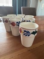 8 melkbekers, Huis en Inrichting, Keuken | Servies, Ophalen, Gebruikt, Overige typen, Aardewerk