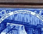 Kaaswaag Delfs blauw tegeltje, Antiek en Kunst, Ophalen of Verzenden