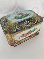 Vintage - Engelse koektrommel blik, Antiek en Kunst, Ophalen of Verzenden
