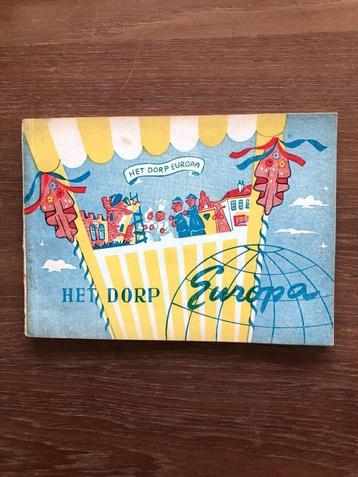 1948 Marshallhulp. Curieus boekje 'Het dorp Europa.' beschikbaar voor biedingen
