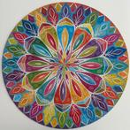Ronde puzzel mandala 1000 stukjes, Ophalen of Verzenden, Zo goed als nieuw