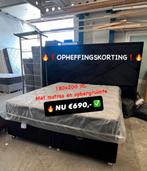 Opheffingsuitverkoop boxspring 120x200, Huis en Inrichting, Slaapkamer | Boxsprings, Ophalen, Tweepersoons, Zo goed als nieuw